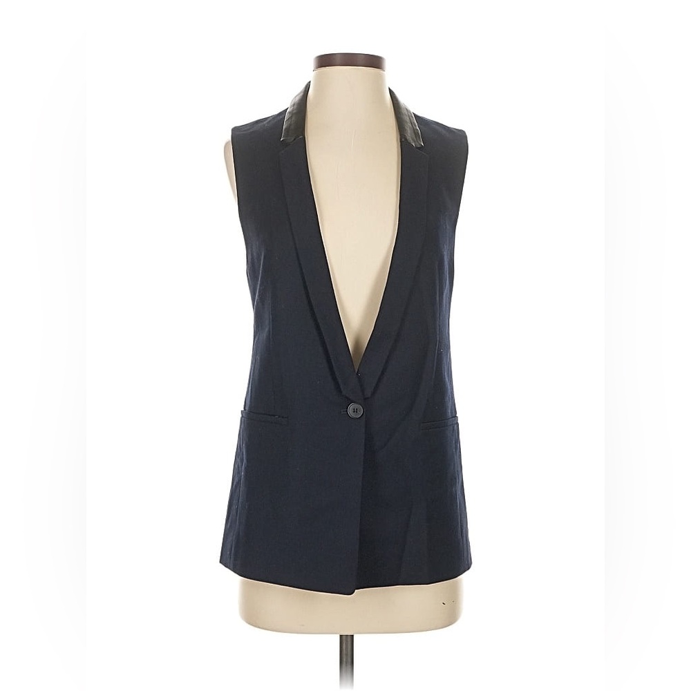 Club Monaco Navy Sleeveless Vest